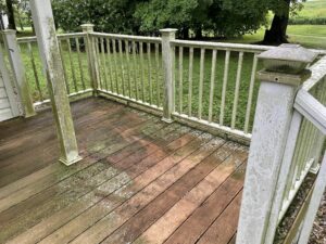 Deck before